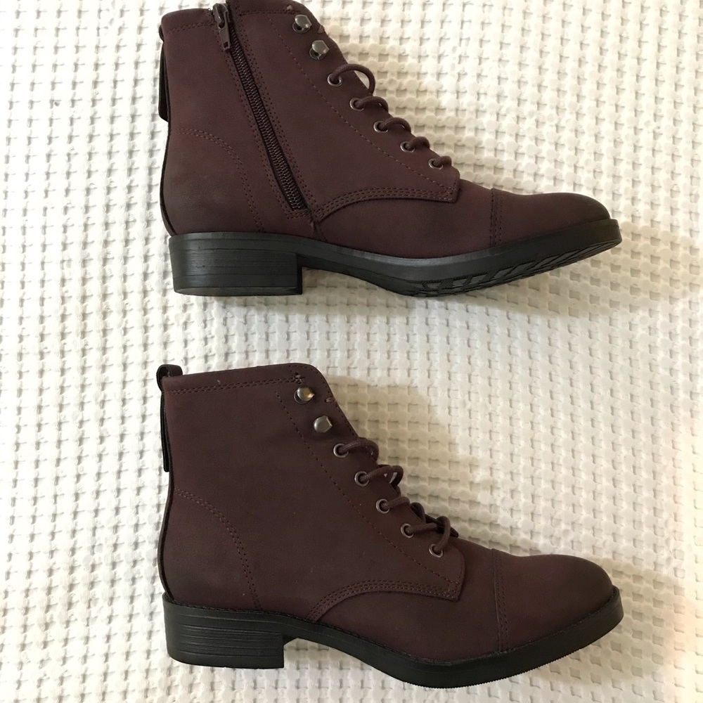 Ankle boots- Burgundy- Madden Girl